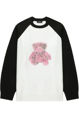 We11 Done Necklace Teddy sweater