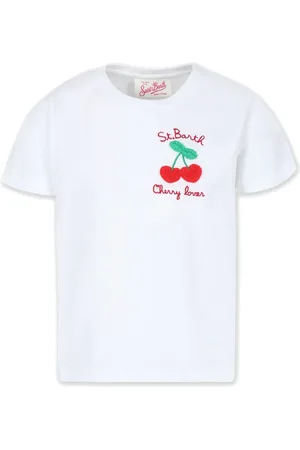 MC2 SAINT BARTH Elly cherry-print cotton T-shirt