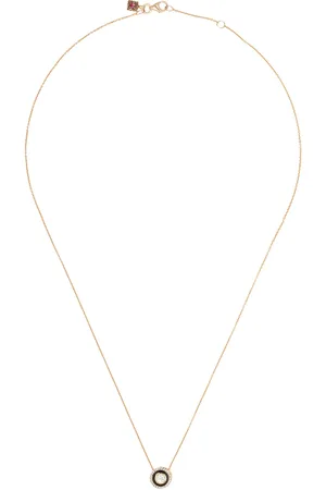 SELIM MOUZANNAR 18kt rose gold diamond Mina necklace