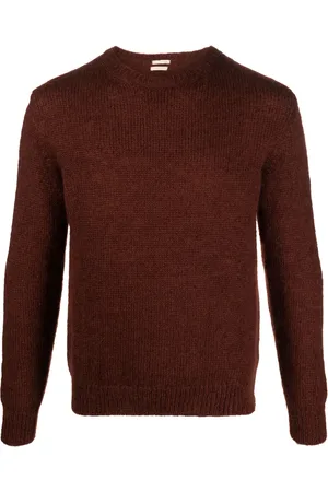 MASSIMO ALBA Crew-neck mohair-blend jumper