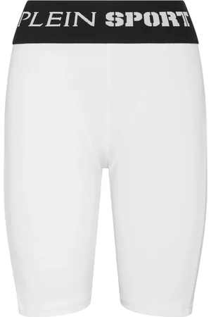 Philipp Plein Logo-waistband cycling shorts
