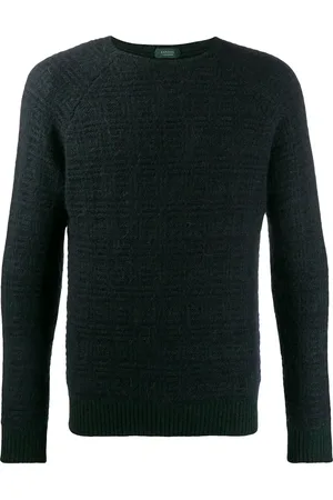 ZANONE Textured knit sweater
