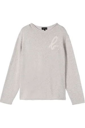 AGNÈS B. Logo-print knit jumper