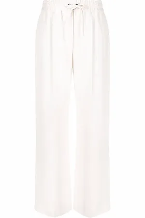 Brunello Cucinelli Straight-leg drawstring-waist trousers
