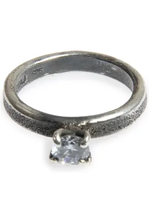 Detaj Diamond solitaire-band ring