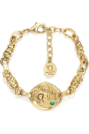 Goossens Talisman Astro Aquarius coin bracelet
