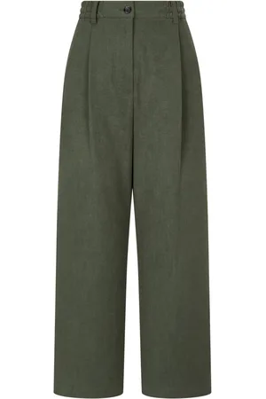 Studio Tomboy Cotton-blend drawstring pants
