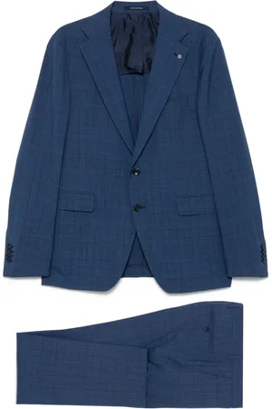 TAGLIATORE Prince of Wales-check suit