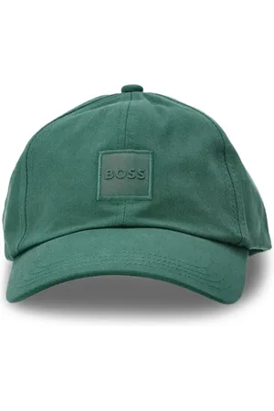 HUGO BOSS Logo-patch cotton cap