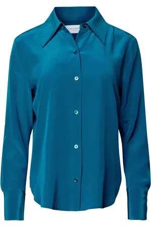 Equipment Leona fitted silk shirt