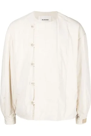 Rito Structure Wrap-style padded overshirt