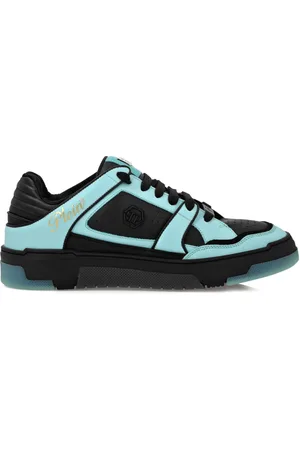 Philipp Plein Leather-panelled sneakers
