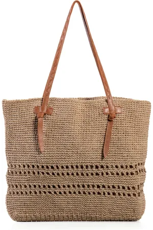 Nannacay Arantxa interwoven tote bag