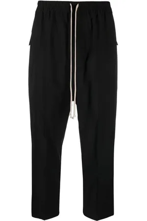 Rick Owens Astaires cropped drawstring trousers