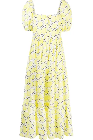 Pitusa Play Praire lemon-print dress