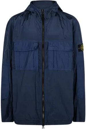 Stone Island Ripstop "Navy" hooded jacket