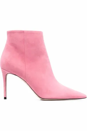 Scarosso X Brian Atwood Anya suede ankle boots