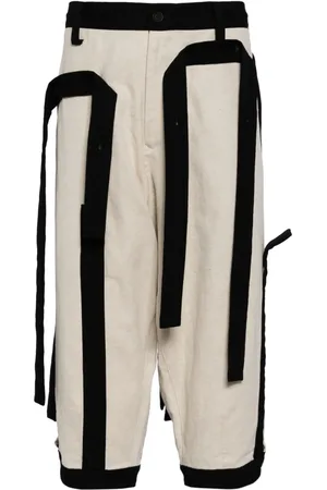 YOHJI YAMAMOTO Detachable-strap bermuda shorts