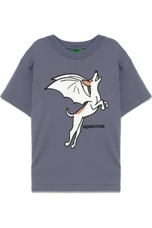 UNDERCOVER Logo-print cotton T-shirt