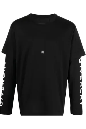 Givenchy Layered logo-print T-shirt
