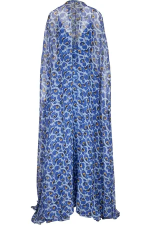 Carolina Herrera Floral-print fllor-length dress