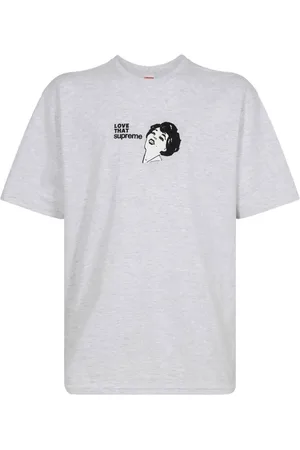 Supreme Love That-print cotton T-shirt