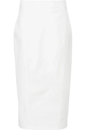Nº21 Panelled midi skirt