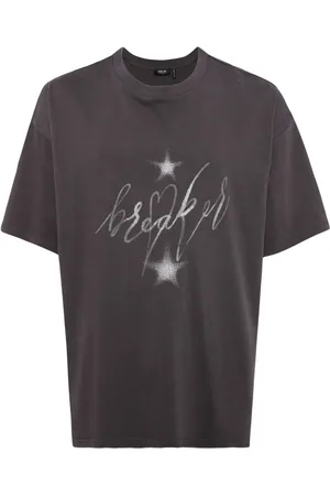 FIVE CM Glitter-star cotton T-shirt