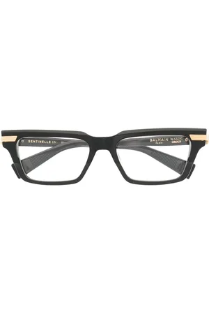 Balmain Square-frame tinted sunglasses