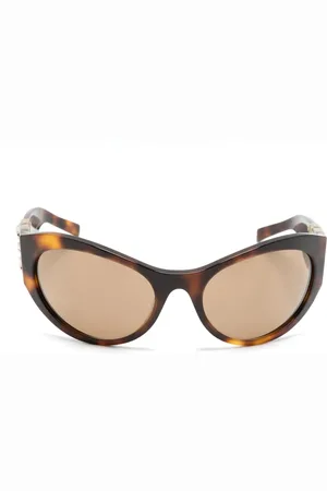 Givenchy 4G-motif oversize-frame sunglasses