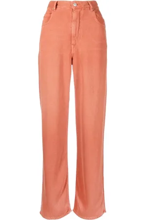 Isabel Marant High-waisted straight-leg jeans