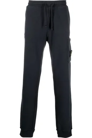 Stone Island Tapered fleece track trousers