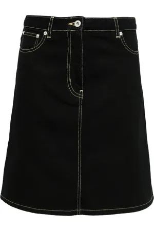 Kenzo A-line denim miniskirt