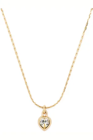 Dior 1990s heart-pendant necklace