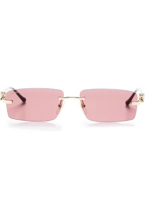 Cartier Rimless rectangle sunglasses