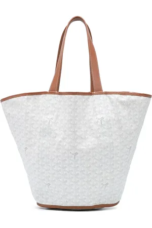 GOYARD 2018 Goyardine Reversible Belharra tote bag
