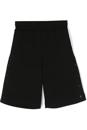 Fendi Press-stud fleece shorts