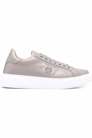 Philipp Plein Logo-plaque low-top sneakers