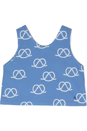 Bobo Choses Sail rope organic-cotton tank top