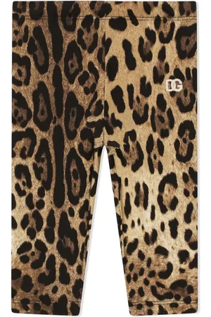 Dolce & Gabbana Interlock leopard-print leggings