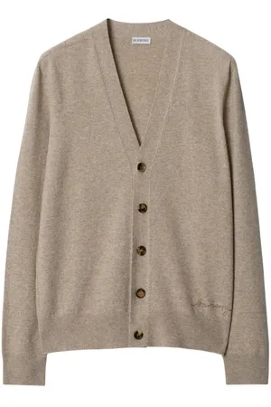 Burberry Mélange-effect cardigan