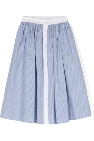 PHILOSOPHY DI LORENZO SERAFINI Striped midi skirt