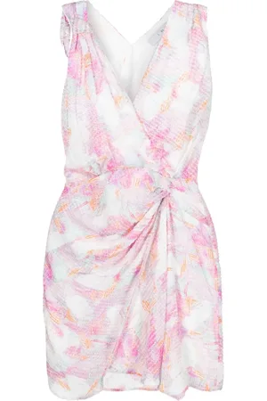 IRO Fredja patterned mini dress