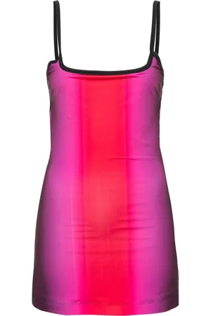 The Attico Gradient mini beach dress