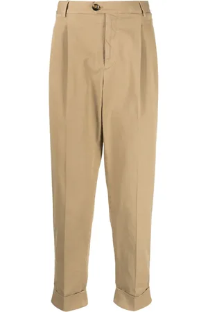 PT Torino Pleat-detail tapered trousers