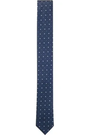 HUGO BOSS Polka-dot silk tie