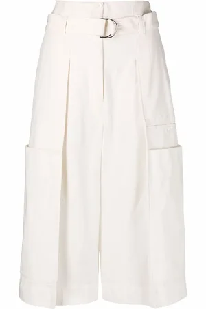 LEMAIRE Belted capri shorts