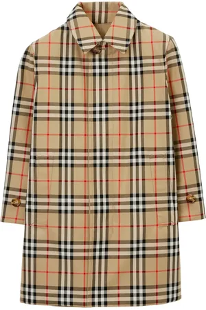 Burberry Reversible check-print coat