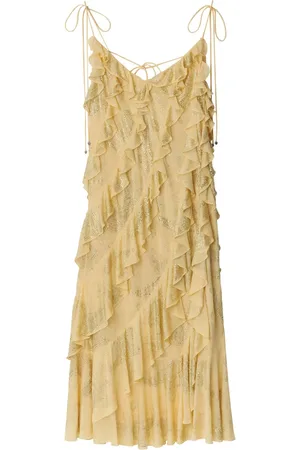 Burberry Crystal Paisley midi dress