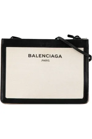 Balenciaga 21th Century Navy Pochette crossbody bag